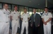 Capt Craig Powell, Lt Mathew Wilson, Lt Seagar Clarkson, Kym Osley and Lt Simon Murray